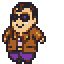 The famed Yuji Horii as a Chrono Trigger sprite. If you just said 'Who-ji Horii?', you're probably not a Dragon Quest fan.